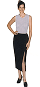 Slim Gabardine Skirt